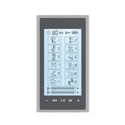 HealthmateForever T12AB2 Touch Screen TENS Muscle Recovery & Pain Relief Therapy (Silver on Black)