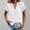 White, variant on LEKODE Cotton Boho Tops for Women Oversized T-shirts Peasant Blouses Cute Shirts Lace Top Button Down Shirts Solid Summer Tops Womens Boho Summer Tops Blackish Green L