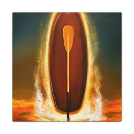 Paddle Boarding Majesty - Canvas
