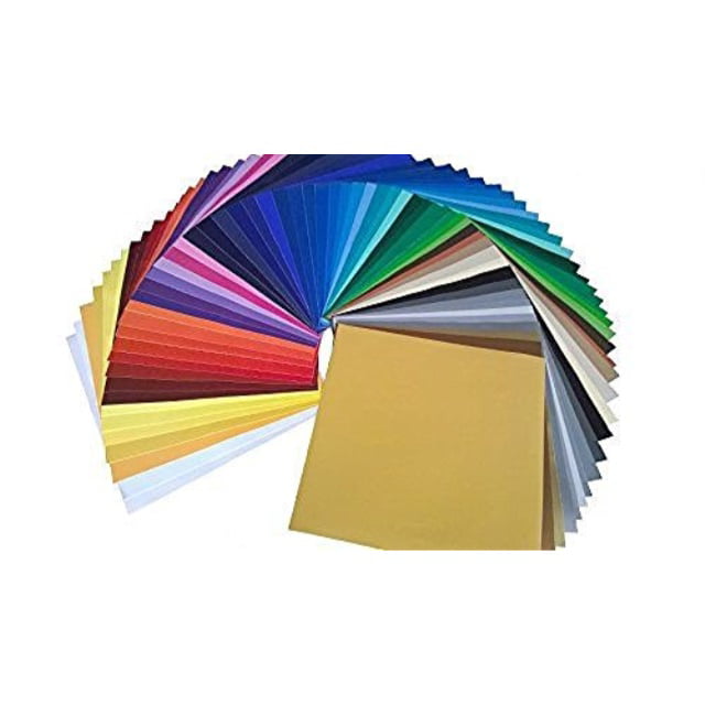61 ORACAL Oracal-651-61 Starter Pack 651 12" X 12" Self Adhesive Vinyl Sheets.