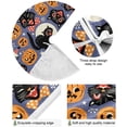 thumbnail image 2 of FMSHPON Halloween Pumpkins Xmas Christmas Tree Skirt Stand Mat for Holiday Party Decoration Indoor Outdoor 36 inches, 2 of 6
