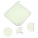 thumbnail image 3 of Ofertas Únicas 1 Pc Toalla de Exfoliación de Doble Cara para el Cuerpo para Baño Beige 25x25cm, 3 of 6