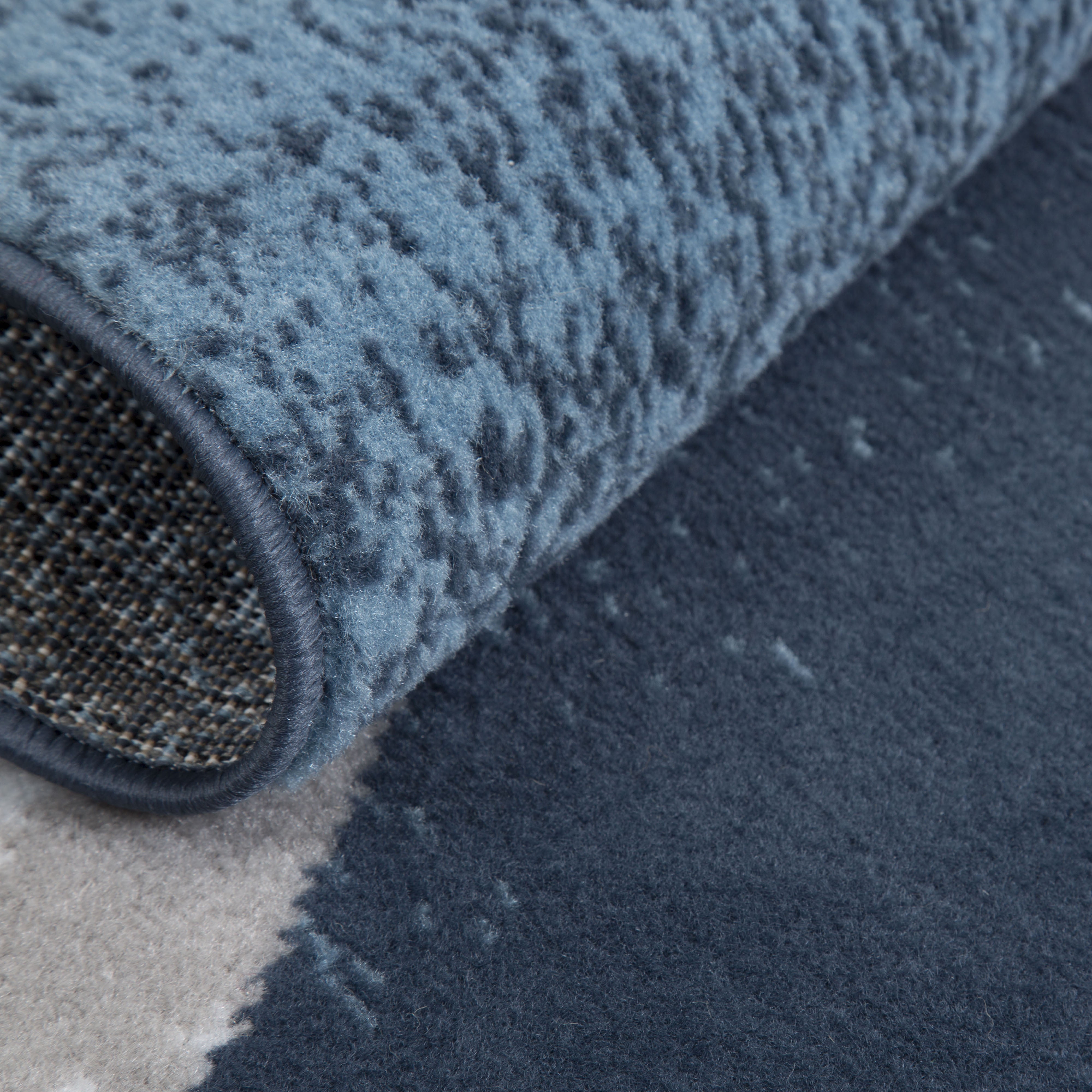 Home Dynamix Premium Indus Contemporary Geometric Area Rug, Blue/Grey, 5'2"x7'4"