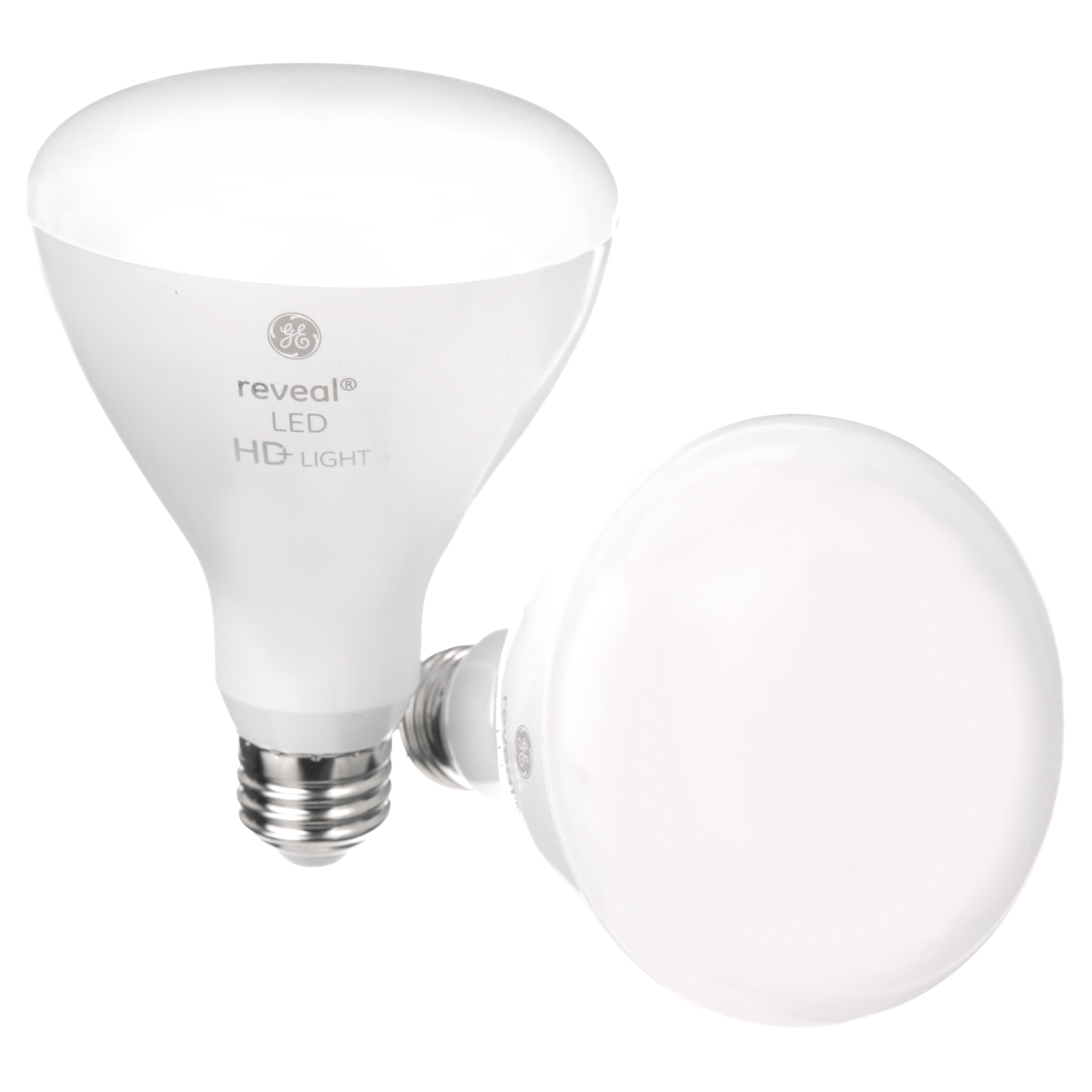 Ge Reveal Hd 9 Watt 65w Equivalent Led Br30 Indoor Flood Light Bulbs 2pk Walmart Com Walmart Com