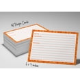 thumbnail image 6 of Inkdotpot Recipe Card 6x4 inch Single-Sided Recipe Design Cards White Border Cards Wedding-Bridal Shower-Baby Shower- Pack of 50, 6 of 6