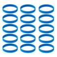 thumbnail image 1 of 2x 15x s de Silicona Deportiva Brazalete Elástico Decoración para Adultos - , tal se describe Fernando Pulsera de silicona, 1 of 8