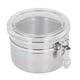 thumbnail image 3 of Recipiente hermético para alimentos de acero inoxidable, lata sellada de acero inoxidable, bote de acero inoxidable, lata sellada de acero inoxidable, ingeniería de precisión, 3 of 12