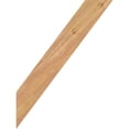 thumbnail image 3 of 5 1/2"W x 24"D x 32"H Traditional Smooth Knee Brace, Western Red Cedar, 3 of 4