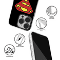 thumbnail image 3 of Mobile phone case for Apple IPHONE 14 PLUS original and officially Licensed DC pattern Superman 002 optimally adapted to the shape of the mobile phone, case made of TPU, 3 of 5
