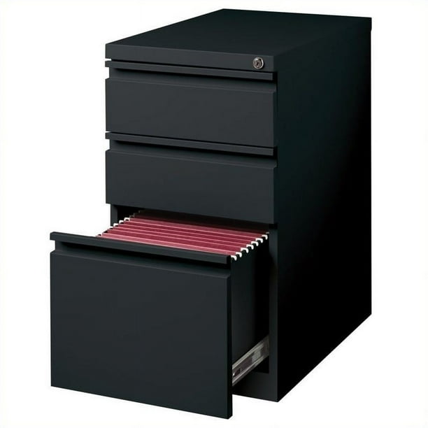 2 Piece Value Pack 3 Drawer Black and 2 Drawer Charcoal Filing