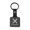 ZPK003 Keyring, Black, variant on Square Keyring - In Stock Zodiac Signs Inspirational Lucky Charms Holiday Gifts Metal Keyring