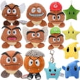 thumbnail image 2 of Peluche de Goomba Superstar Mario Bros Ken Carson Goomba Toad amarillo verde azul regalo de cumpleaños para niños, 2 of 5
