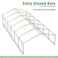 thumbnail image 6 of Summit Living 20'X40' Party Tent Outdoor Patio Event Shelter Canopy with 12 Removable Sidewalls, White and Blue, 6 of 9