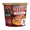 thumbnail image 3 of (3 pack) Kodiak Cakes Cinnamon Roll Muffin Cup, 12g of Protein per Serving, 2.36 oz, 3 of 10