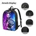 thumbnail image 3 of Roman Reigns Backpack, Large Capacity Laptop Backpack, Casual Durable Daypack, 17.3x12.2x5.5 Inch, 3 of 8