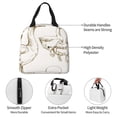 thumbnail image 4 of Bingfone Hand Drawn Goose Print Lunch Bag Insulated Lunch Box, Small Leakproof Cooler Food Lunch Containers Reusable High Capacity Lunch Tote Bags for Work, Travel, Outdoor, 4 of 6