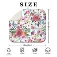 thumbnail image 4 of Microfibre Drying Mat for Kitchen Pioneer Dish Drying Drainer Mat Absorbent Colorful Floral Drying Mat Washing Up for Glass, Plate & Cup 16inch X 18inch, 4 of 7