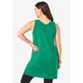 thumbnail image 2 of Roaman's Women's Plus Size Ultimate Pleated Tunic Tank, 2 of 4