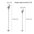 thumbnail image 2 of Hot Sale!Stainless Steel Mixing Spoon Bar Cocktail Stirring Stick Juice Coffee Spoon Long Handle Bartender Bar Spoon, 2 of 8