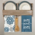 thumbnail image 4 of Sm:)e Blue Boho Winter Kitchen Dish Cloths, 2 Count, 4 of 6