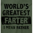 thumbnail image 2 of World's Greatest Farter Funny Fathers Men's Graphic T Shirt Tees Brisco Brands S, 2 of 6