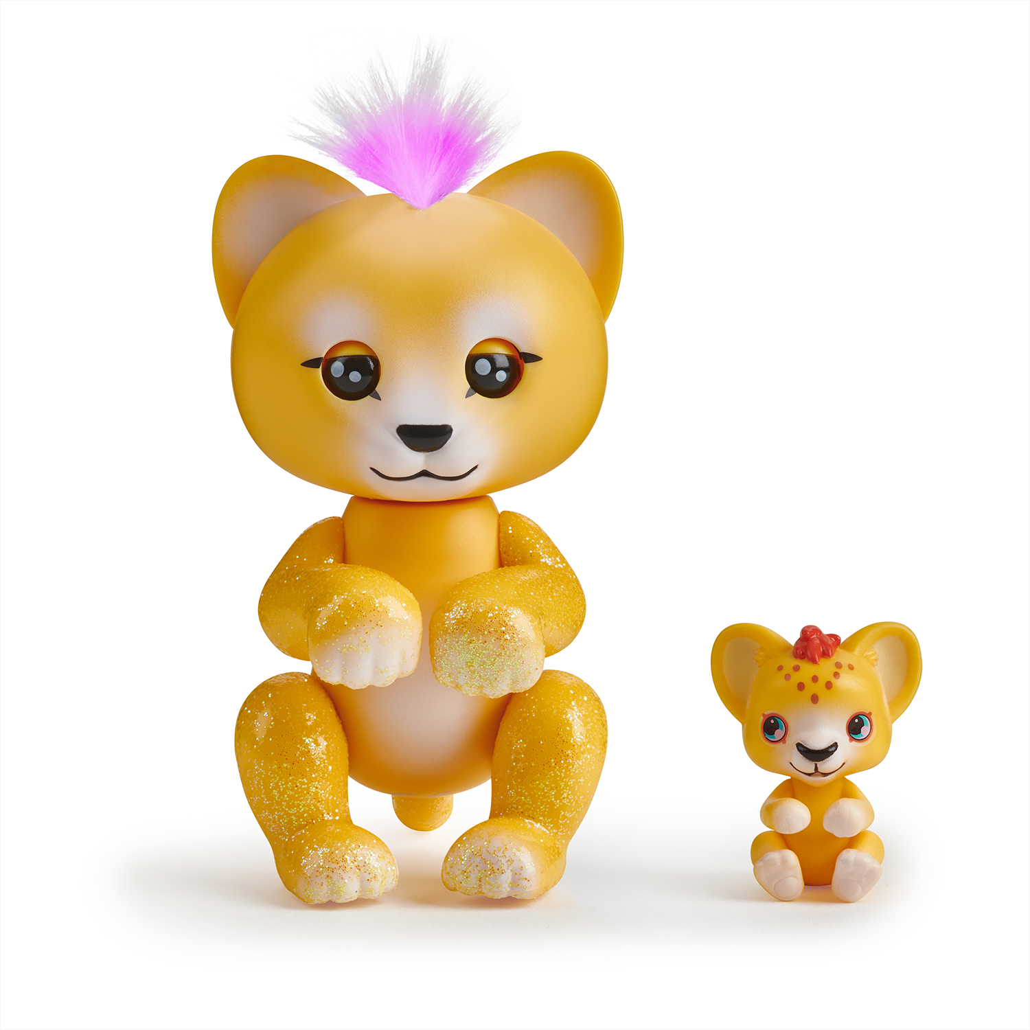 Fingerlings Light-up Baby Lion and Mini - Sam and Leo -Electronic Pets - image 5 of 9