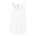 thumbnail image 3 of Ladies Core Cotton Tank Top White Large, 3 of 6