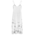 thumbnail image 6 of Pyramidal cells on white Sleeveless Dress women party dresses wedding guest dress women's clothing korea stylish, 6 of 6