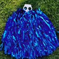 thumbnail image 4 of CSChome Cheerleading Flower Ball Dance Pompoms Fluffy PET Double Pass Cheerleader Hand Flower Ball Decoration, 4 of 7