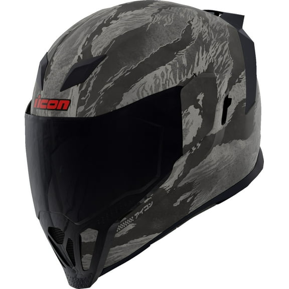 Icon Airflite MIPS Tigers Blood Motorcycle Helmet Dark Gray SM