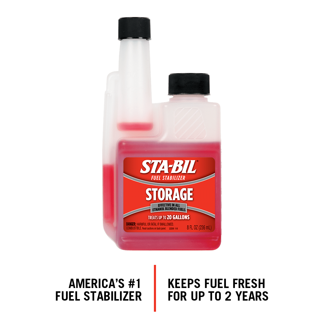 STABIL Storage Fuel Stabilizer, 8 fl. oz. Great for all gas powered