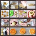 thumbnail image 4 of 100g Plastic Mooncake Mould 3D Chinese Words Shape Moon Cake Mold DIY Kitchen Baking Accessories for Mid-Autumn Festival, 4 of 5