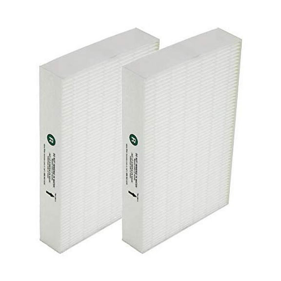Replacement Filter Compatible with Honeywell R Filter (HRF-R2) for HPA090, HPA100, HPA200, HPA250 and HPA300 Series Air Purifiers (2 Pack)