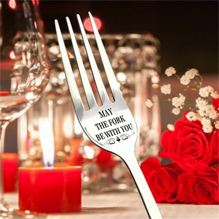 

Bicoasu Engraved Fork-Best Gift for Husband W^ife and Family(Buy 2 Get 1 Free)