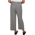 thumbnail image 2 of Alfred Dunner Womens Button Cuffed All Around Elastic Ankle Pant, 2 of 4