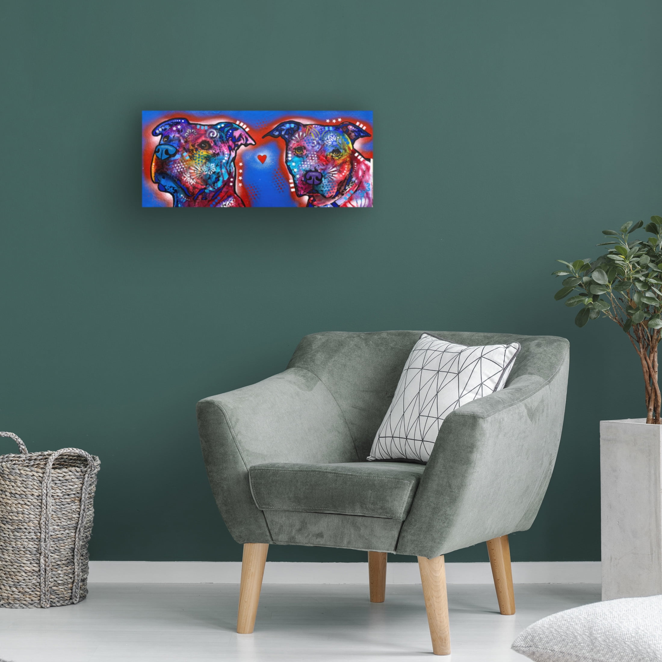 Canvas Wall Art - Dean Russo 'Camera One and Camera Two' Wall Art for Living Room, Bedroom, or Office Décor by Trademark Fine Art - 19 x 8 Inches