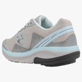 thumbnail image 4 of Gravity Defyer Women's Mighty Walk Gdefy TB9024FGU Grey Aqua Sneaker - Medium - Wide, 4 of 9
