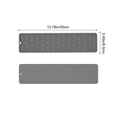thumbnail image 4 of Aoznliie Kitchen Sink Mat, Silicone Drainage Mat for Countertop with Raised Grooves, Skidproof Dish Drying Mat for Kitchen Bar, 14x4in, 4 of 7