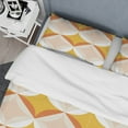 thumbnail image 4 of Designart 'Retro Abstract Design XII' Mid-Century Modern Duvet Cover Set, 4 of 4