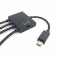 thumbnail image 4 of Chenyang CY Micro USB Host OTG 3 Port Hub Adapter Cable with Power for Galaxy S5 i9600 Note3 N9000 Phone Tablet Cable, 4 of 7