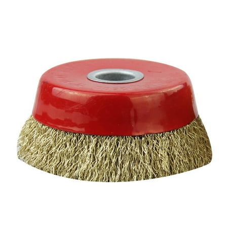 

Feiruifan High Strength Good Toughness Wear Resistant Grinder Wire Brush Bowl Shape Rust Removal Metal Wear Resistant Steel Cup Brush for Workshop