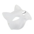 thumbnail image 1 of Unique Bargains 1 Pc Cat Face Party Mask White Pulp, 1 of 5