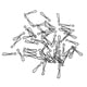 thumbnail image 3 of Conector de Pesca con Varilla Giratoria de Pesca a de material acero Inoxidable de 50 Piezas B 6, 3 of 7
