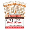 thumbnail image 2 of Drizzilicious Mini Rice Cakes SSF20 - Rice Crisps, Healthy Snack for Adults and Kids, Flavored Rice Cakes, Vegan, Gluten Free, Only 90 Calories Per Serving - Pumpkin Spice, 4 oz (Pack of 2), 2 of 3