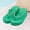 Green, variant on Women's Wedge Flip Flops Rhinestones Platform Thong Sandals for Women Shining Rhinestones Wedge Sandals Casual Platform T-Strap Jewel Sandals Ladies Comfortable Cushion Summer Beach Slides Sandals