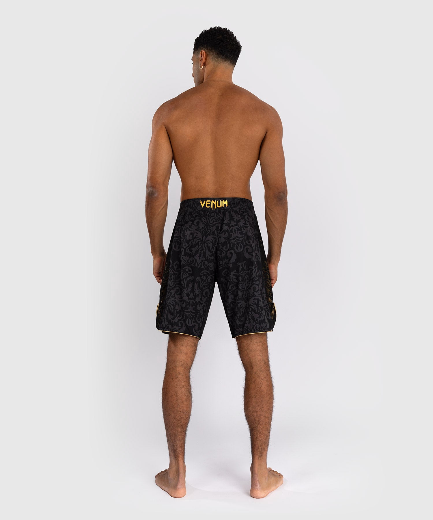 Venum x Ilia Topuria Unmatched Fight Shorts - Black/Gold - Medium