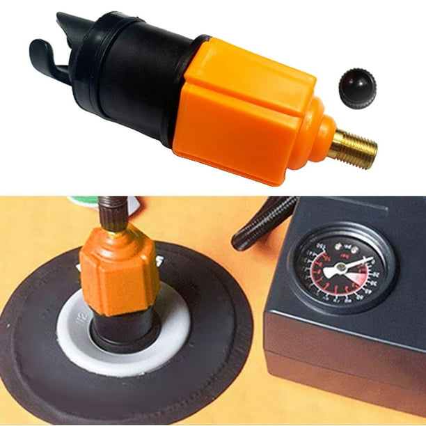 Adaptador de Válvula de Aire Macarena para Bote Inflable Naranja