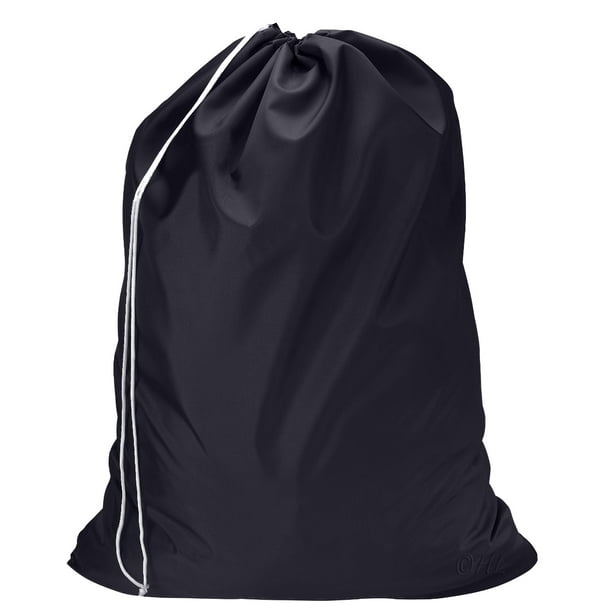 Nylon Laundry Bag 30" x 40", Navy Blue