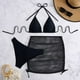 thumbnail image 4 of WILLBEST Traje de Baño Natacion Bikini Sexy de Tres Piezas con Cordones y Espalda descubierta para Mujer, 4 of 7