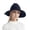 Navy, variant on Cowboy Hat Men Straw - Women Thickening Type Daily And Festival Witch Collapsible Hat Knitted Steepletop Hat,Blue,One Size